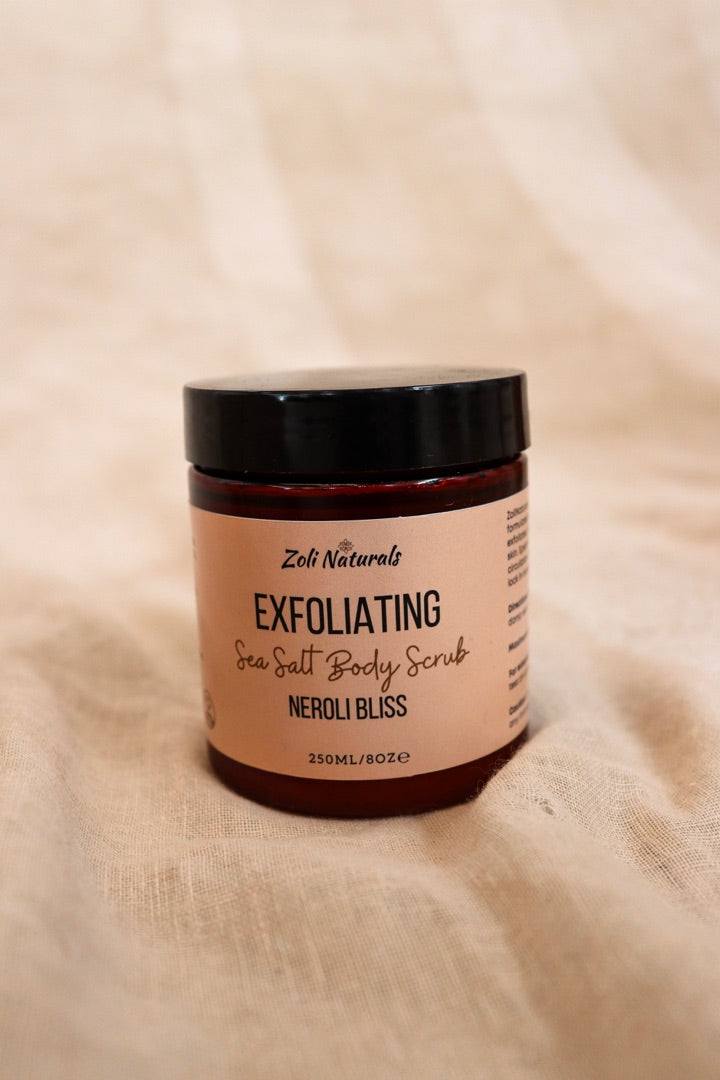 Exfoliating Sea Salt Scrub: Neroli Bliss