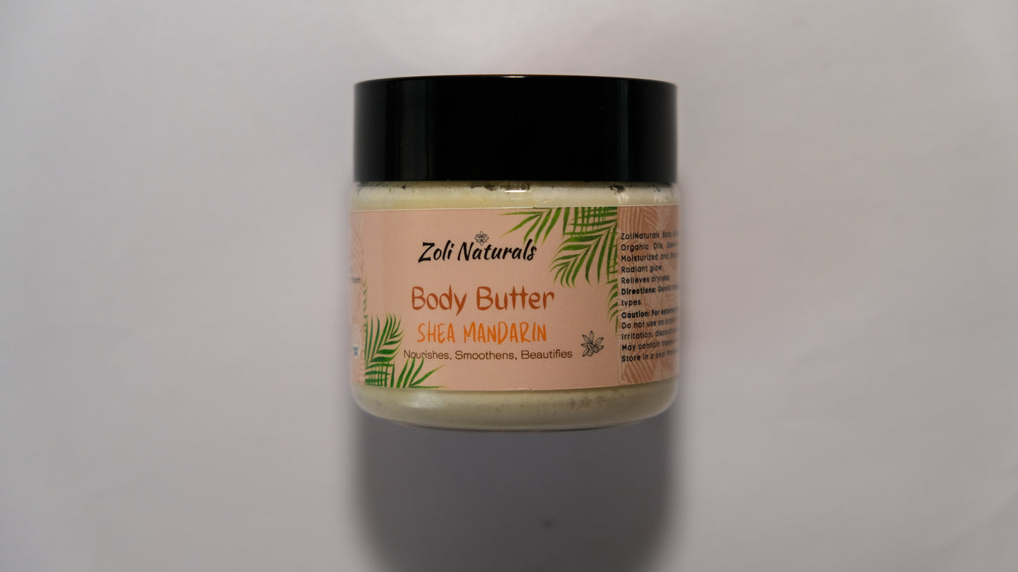 Mini Shea Mandarin Body Butter