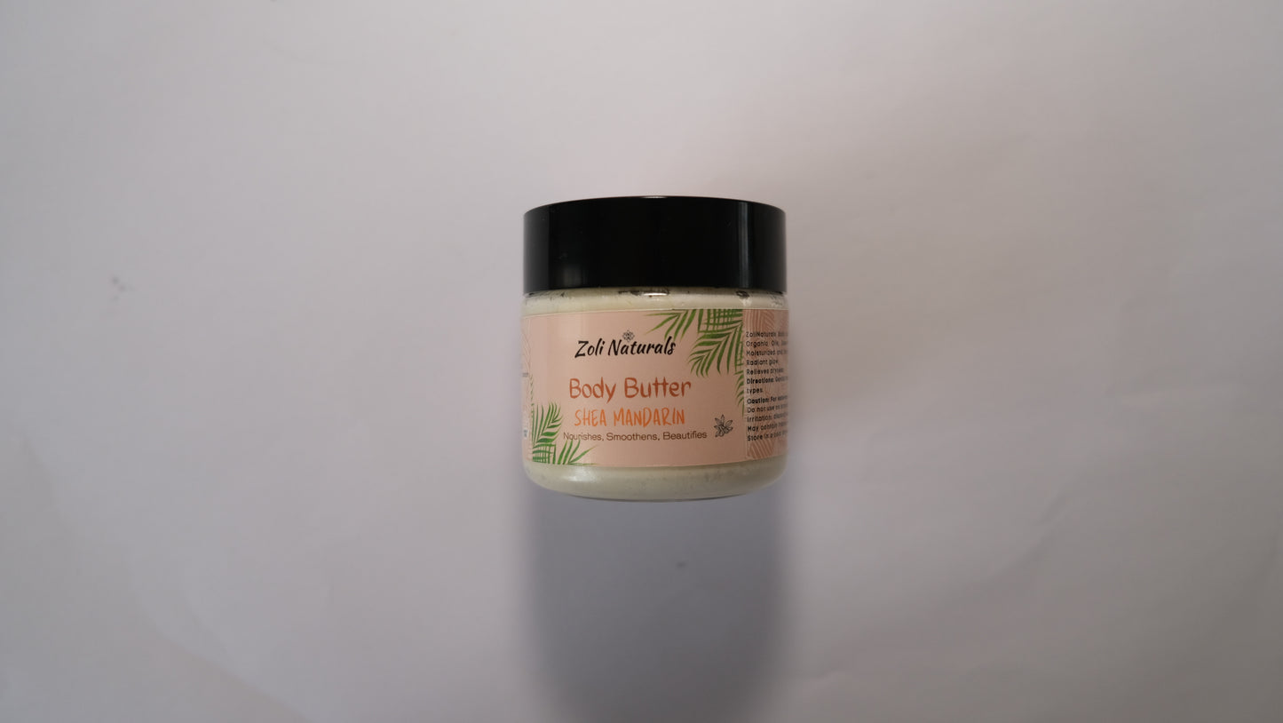 Mini Shea Mandarin Body Butter