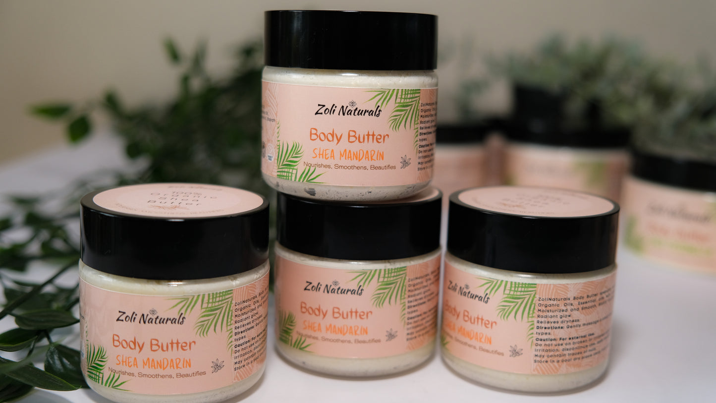 Mini Shea Mandarin Body Butter