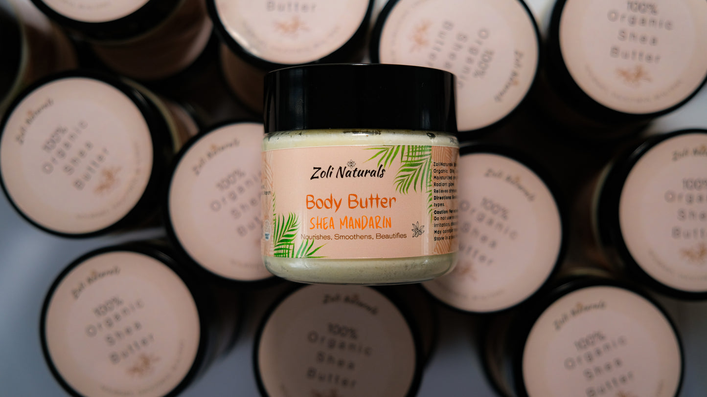 Mini Shea Mandarin Body Butter